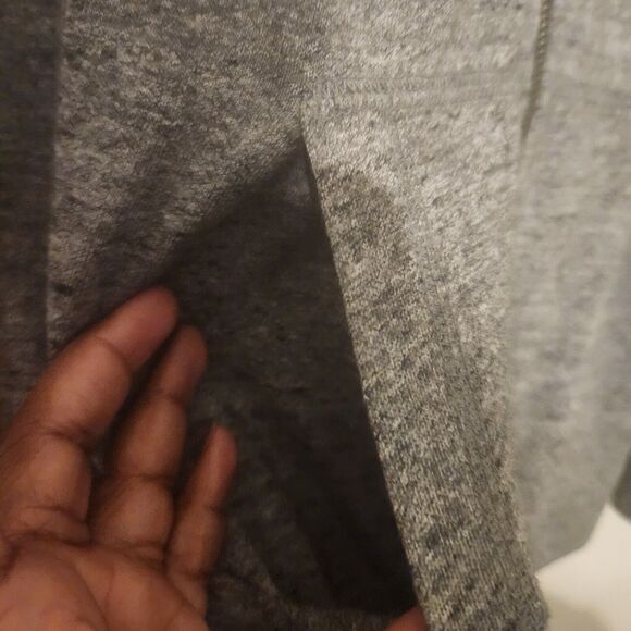 Nike 90's Y2K Red Tag Hoodie Just Do It Women's L‎ Grey Longsleeve - Picture 6 of 6